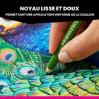 Crayons de couleur gras Prismacolor Premier mine 0,9 mm lot de 150 avec étui de rangement
