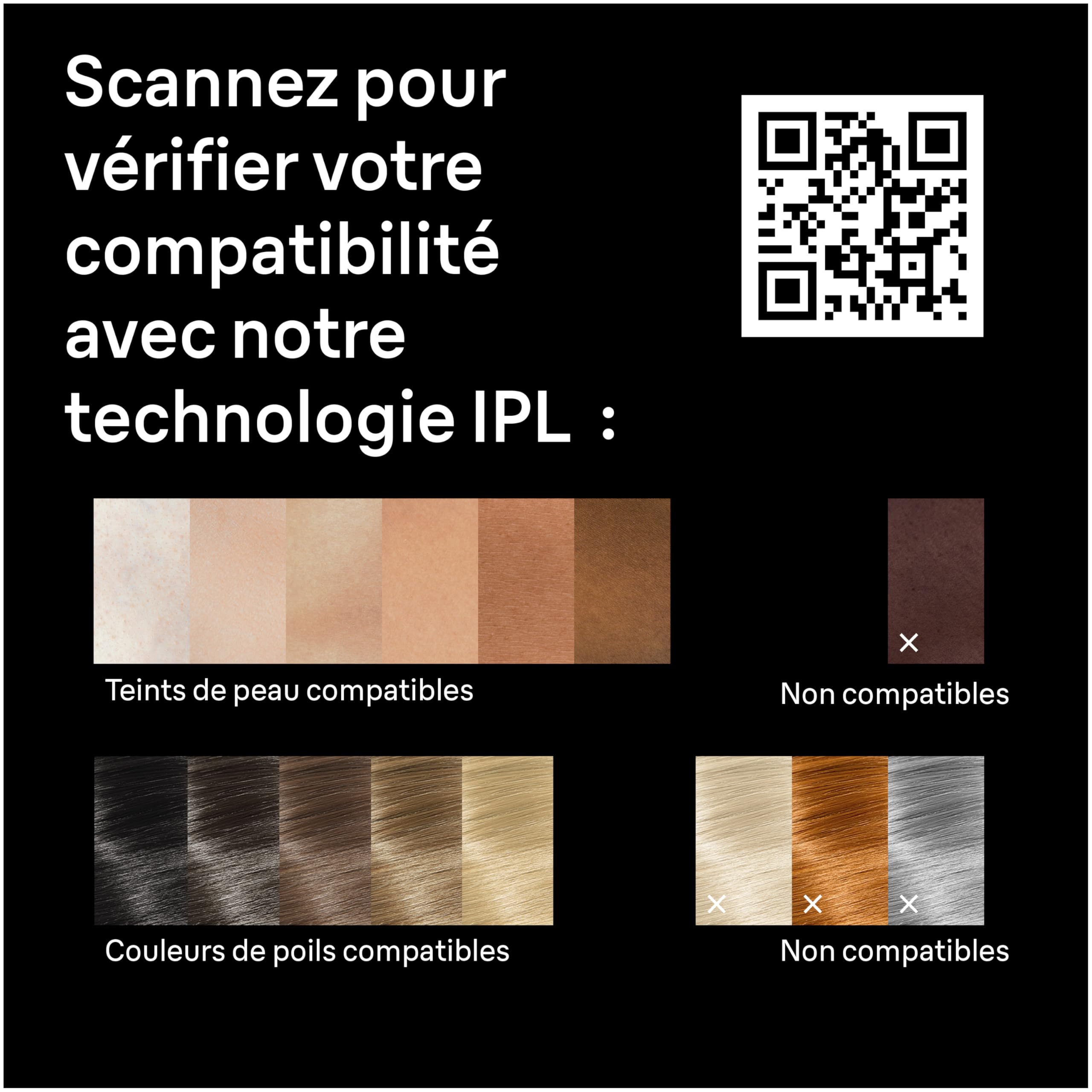 Épilateur lumière pulsée Silk·expert Pro 5 PL5412 IPL avec capteur de teint charge continue avec 4 têtes pochette et accessoires