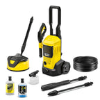 Nettoyeur haute pression K 4 FJ Home 130 bar débit 420 l/h avec pistolet HP lance Vario Power rotabuse buse à mousse et kit terrasse