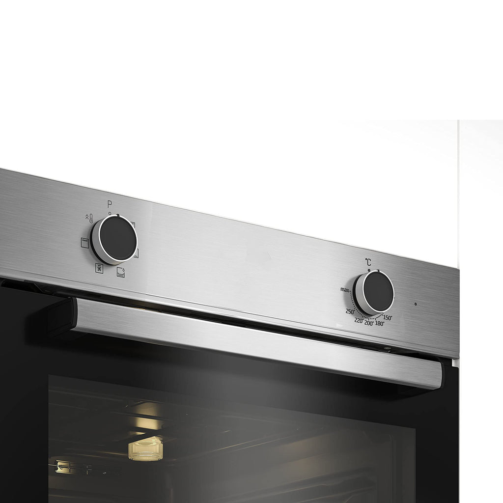 Four encastrable BBIE12000X 66L électrique SteamShine 6 fonctions de cuisson éclairage halogène acier inoxydable