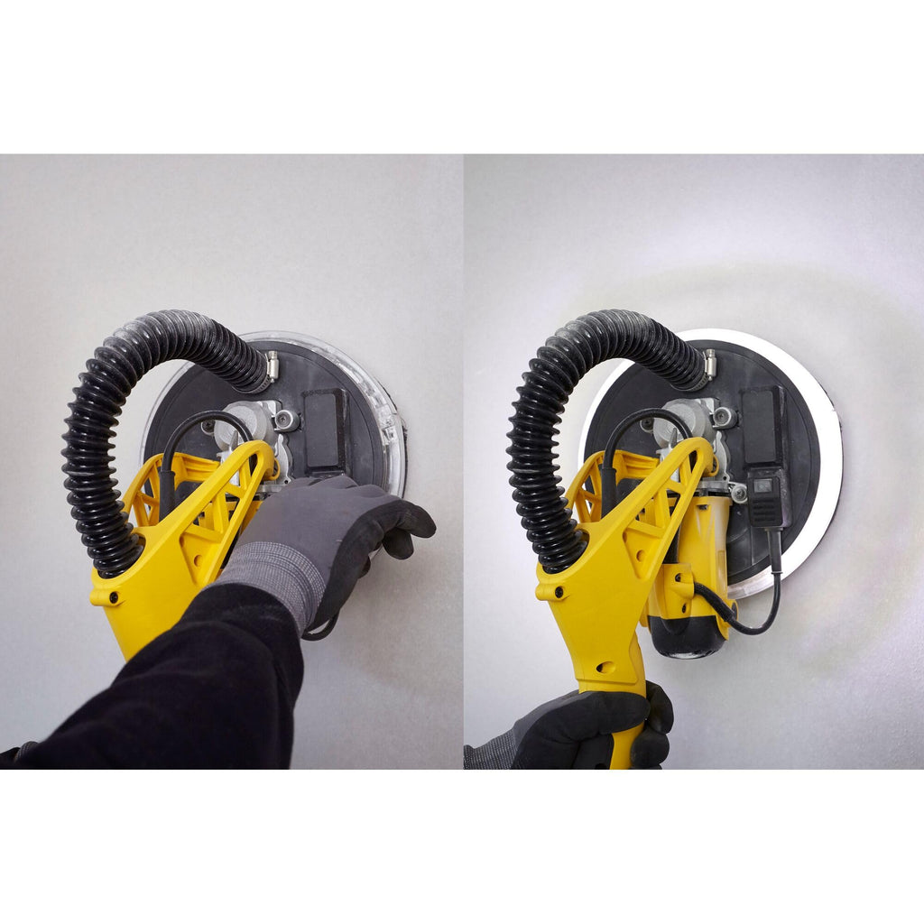 Ponceuse à plâtre SFMEE500S-QS 750 W disque 225 mm vitesse 1700 tr/min avec sac de rangement et abrasif maille 120G