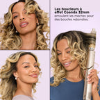 Air styler et sèche-cheveux FlexStyle HD446SLEU 5 en 1 avec boucleurs automatiques brosses de coiffage diffuseur et concentrateur