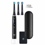 Brosse à dents électrique iO 6 rechargeable avec écran interactif capteur de pression 5 modes de brossage 3 brossettes et étui de voyage