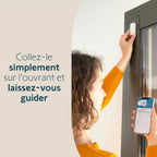 Détecteur de vibration IntelliTAG 2401488A pour alarme maison pack 5 unités avec piles AAA portée 200 m