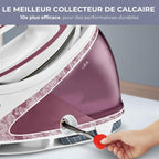 Centrale vapeur haute pression GV9560C0 7,3 bars débit vapeur 490 g/min 5 réglages vapeur continue avec semelle céramique