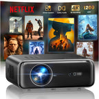 Vidéoprojecteur portable 4K P62 Pro 1500 ANSI Android WiFi 6 Bluetooth Dolby HDR10 Auto Focus Correction Keystone