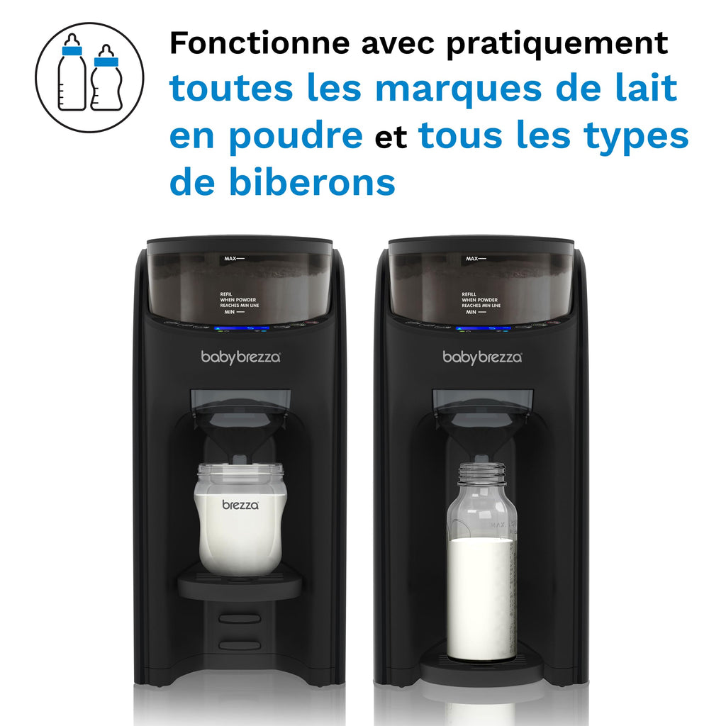 Préparateur de biberons automatique FRP0131 avec dosage et mélange de lait en poudre réservoir d'eau réglable