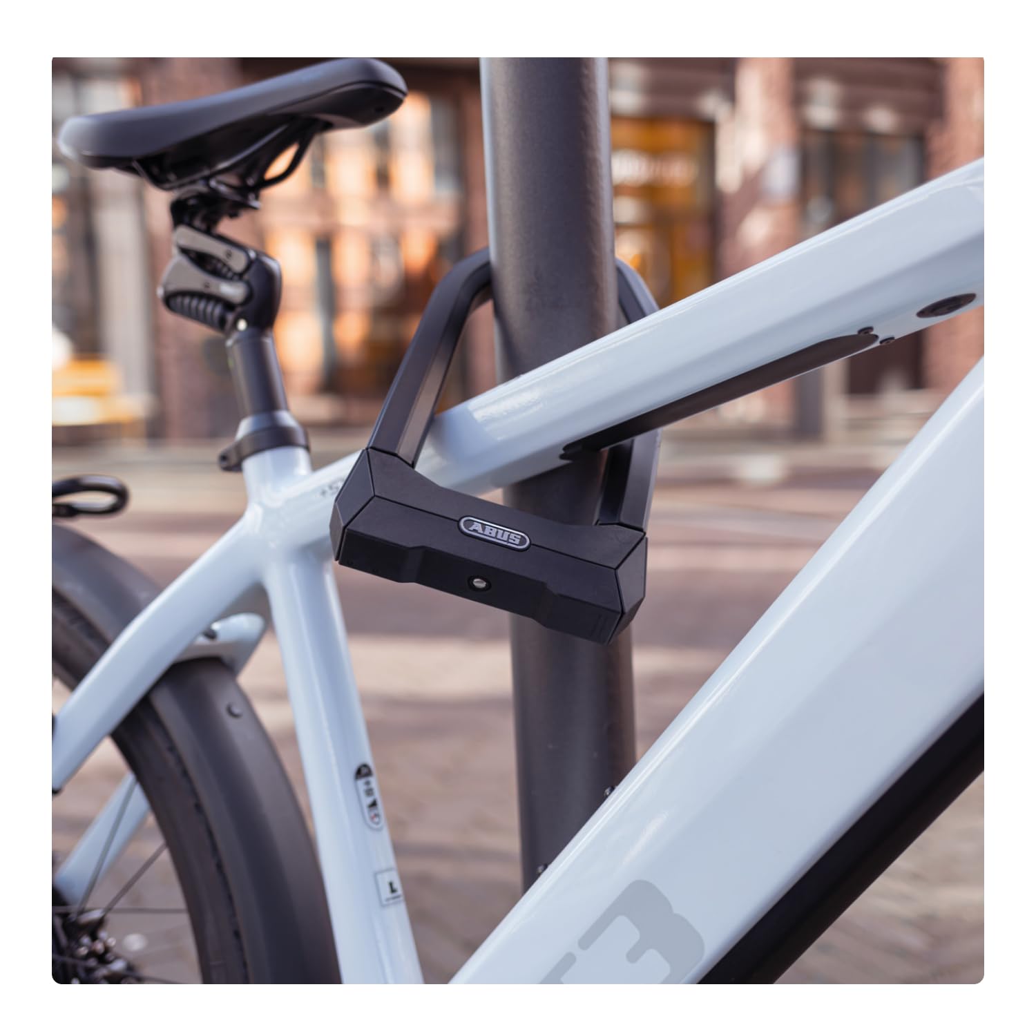 Antivol en U Granit Super Extreme 2500/165HB230 niveau de sécurité 15 pour vélo et vélo électrique avec protection contre scie et meuleuse
