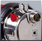 Groupe de surpression GC-WW 1250 NN pompe à eau 1200 W cuve inox 20 L débit 5000 L/h hauteur de refoulement 50 m pression 5 bar