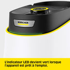 Nettoyeur vapeur SC 3 Deluxe 3,5 bar 1900 W réservoir 1 L kit de nettoyage de sol buses et brosse ronde