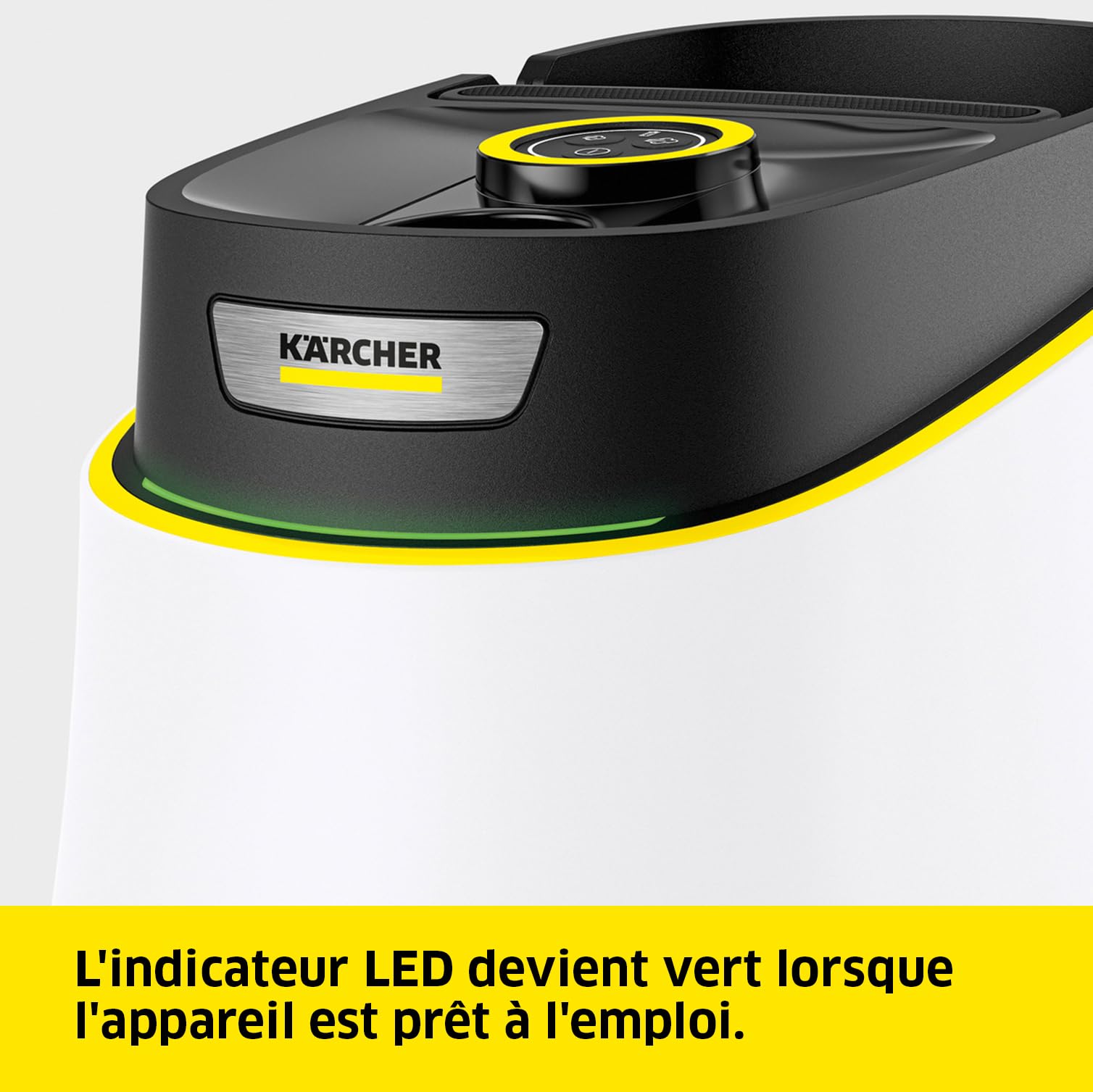 Nettoyeur vapeur SC 3 Deluxe 3,5 bar 1900 W réservoir 1 L kit de nettoyage de sol buses et brosse ronde