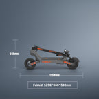 Trottinette électrique G2 batterie 48V 15,6Ah autonomie 55 km pneus tubeless 10 pouces double suspension freins à disque
