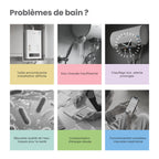 Chauffe-eau électrique mural 80L CWH15ED1380EUW double réservoir Wi-Fi contrôle APP protection anti-surchauffe