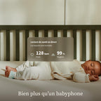 Moniteur bébé intelligent Dream Sock suivi fréquence cardiaque oxygène sommeil capteur optique