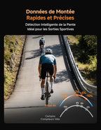 Compteur vélo GPS BiNavi Air écran tactile 3 pouces navigation vocale carte intégrée autonomie 30 heures Bluetooth ANT