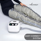 Bottes de pressothérapie pour jambes EDIC-0086 massage par compression drainage lymphatique avec télécommande