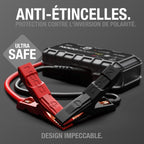 Booster de batterie lithium GB70 12V 2000A avec powerbank USB pour moteurs essence 8L et diesel 6L