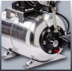 Groupe de surpression GC-WW 1250 NN pompe à eau 1200 W cuve inox 20 L débit 5000 L/h hauteur de refoulement 50 m pression 5 bar
