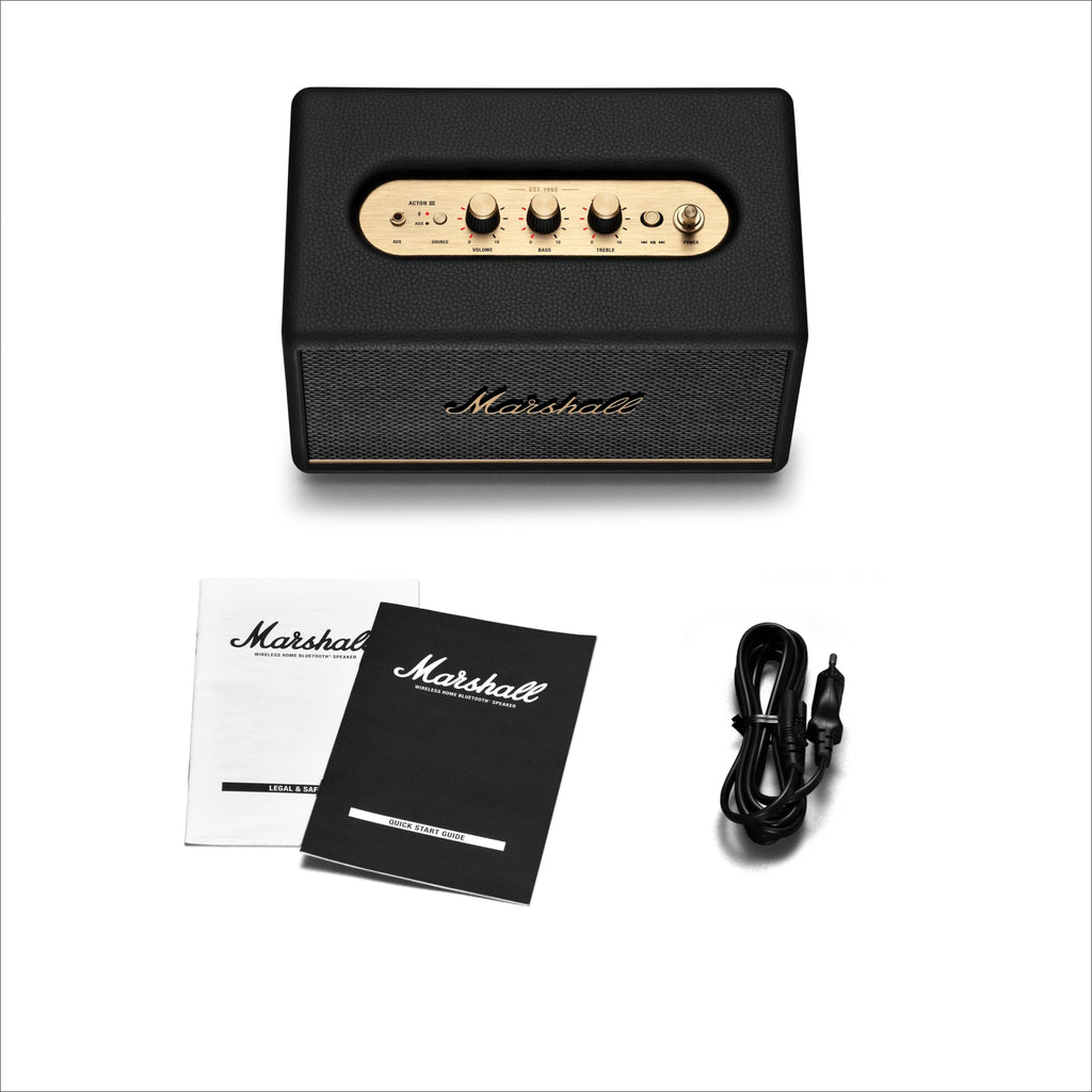 Enceinte Bluetooth Acton III BL sans fil 30W Bluetooth 5.2 avec entrée auxiliaire son stéréo 2.0 contrôle application audio intérieur