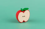 Gommes à effacer pour fruits IWAKO : pomme, cerise, raisin, ananas - Jeu de 4