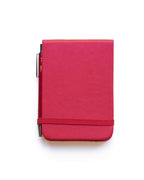 Carnet de poche vertical 11 x 7,5 cm avec stylo à bille assorti, couverture souple, 96 feuilles