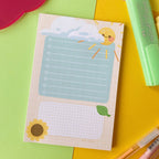 Bloc-notes à feuilles détachables « Météo » - 40 feuilles, 14,2 x 9,4 cm