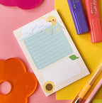 Bloc-notes à feuilles détachables « Météo » - 40 feuilles, 14,2 x 9,4 cm