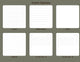 Carnet de notes à spirales, couverture rigide en cuir PU, carré bleu sarcelle 8,3 x 8,3 po, papier ligné