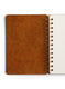 Cahier à spirales gris à couverture souple | Reliure supérieure ou latérale | Mini-journal 3,5 x 5,5