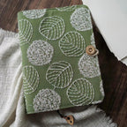 Journal Brodé A5 A6 | Carnet de Notes Fait Main avec Couverture en Tissu