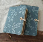 Carnet de notes en tissu brodé à la main A5 A6