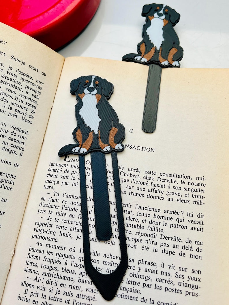 Lot de Marque-pages Grands Chiens | 140mm x 40mm x 3mm