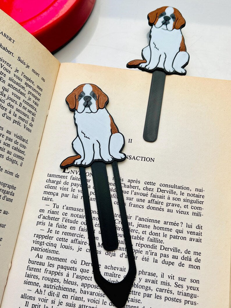 Lot de Marque-pages Grands Chiens | 140mm x 40mm x 3mm
