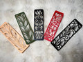 Marque page floral souple