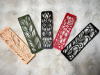 Marque page floral souple