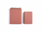 Carnet de notes cuir PU 3,5 x 5,5 po ou 5 x 7 po | Reliure supérieure ou latérale | 180 pages crème ou blanches