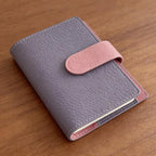 Carnet de notes A7 en cuir souple, rechargeable, bloc-notes de poche portable, 14x11 cm